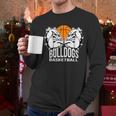 Bulldogs Basketball Shirt Basketball Mom Dad Players Tshirt Men Long Sleeve T-Shirt