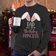 Bunny Dad Of The Birthday Princess Matching Family Men Long Sleeve T-Shirt