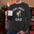 Cal Poly Mustangs Arched Dad Men Long Sleeve T-Shirt Cal Poly Mustangs Arched Dad Men Long Sleeve T-Shirt