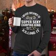 Camping Men Camper RV Camping Vacation Camping Dad Men Long Sleeve T-Shirt