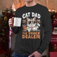 Cat Dad The Man The Myth The Snack Dealer Men Long Sleeve T-Shirt