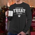 Certified Treat Dealer Dog Mom Dog Dad Men Long Sleeve T-Shirt Certified Treat Dealer Dog Mom Dog Dad Men Long Sleeve T-Shirt
