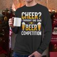 Cheer Dad Cheerleader I Thought She Said Beer Competition Men Long Sleeve T-Shirt