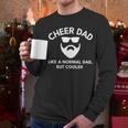 Cheer Dad Cheerleading Bearded Definition Men Long Sleeve T-Shirt