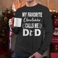 Cheer Dad My Favorite Cheerleader Calls Me Dad Men Long Sleeve T-Shirt