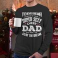 Cheerleading Dad Father Cheer Dad Men Long Sleeve T-Shirt