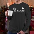 The Chicken Dad Pet Lover Tee Cute T-Shirt Men Long Sleeve T-Shirt