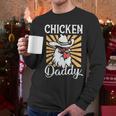 Chicken Daddy Vintage Poultry Farmer Fathers Day Men Long Sleeve T-Shirt