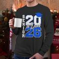 Class Of 2026 Dad Proud Dad Of A 2026 Senior Graduate Men Long Sleeve T-Shirt