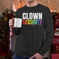 Clown Security Halloween Dad Mom Costume Men Long Sleeve T-Shirt