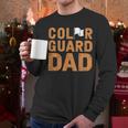 Color Guard Dad Flag Flipping Father Men Long Sleeve T-Shirt