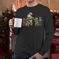 Cool Motocross Dirt Bike Biker Dad & Sons Father's Day Men Long Sleeve T-Shirt