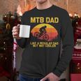 Cool Mountain Biking For Dad Father Biker MTB Bicycle Bike Men Long Sleeve T-Shirt Cool Mountain Biking For Dad Father Biker MTB Bicycle Bike Men Long Sleeve T-Shirt