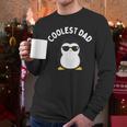 The Coolest Dad Cool Penguin By Dangerous Dad Men Long Sleeve T-Shirt