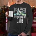 I Can Crash Better Than My Dad Graphic Demo Derby Shirt Men Long Sleeve T-Shirt