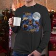 Crested Gecko Moon Retro Reptile Mom Dad Breeder Lover Men Long Sleeve T-Shirt Crested Gecko Moon Retro Reptile Mom Dad Breeder Lover Men Long Sleeve T-Shirt