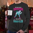 Cute Wrestling Daughter Favorite Wrestler Dad Mom Men Long Sleeve T-Shirt