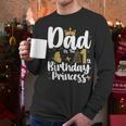 Dad Of The 1st Birthday Princess Girl 1 Years Old B-Day Men Long Sleeve T-Shirt