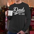 Dad 2026 Father Since 2026 Retro Dad Est 2026 Men Long Sleeve T-Shirt