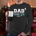 Dad 4 Fourth Time Dad Dad Of Four Men Long Sleeve T-Shirt