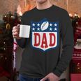 Dad American Football Happy Birthday Family Matching Retro Men Long Sleeve T-Shirt Dad American Football Happy Birthday Family Matching Retro Men Long Sleeve T-Shirt