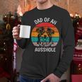 Dad Of An Ausshole Australian Shepherd Aussie Men Long Sleeve T-Shirt