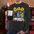 Dad Of The Big One Fishing Birthday Boy Family Party Men Long Sleeve T-Shirt