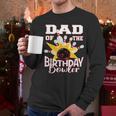 Dad Of The Birthday Bowler Kid Bowling Party Men Long Sleeve T-Shirt