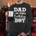 Dad Of The Birthday Boy Baseball Bday Family Men Long Sleeve T-Shirt