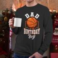 Dad Of The Birthday Boy Basketball Theme Bday Party Men Long Sleeve T-Shirt
