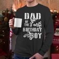 Dad Of The Birthday Boy Dirt Bike Men Long Sleeve T-Shirt Dad Of The Birthday Boy Dirt Bike Men Long Sleeve T-Shirt