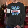 Dad Of The Birthday Boy Matching Dog Family Birthday Party Men Long Sleeve T-Shirt