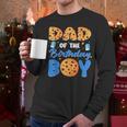 Dad Of The Birthday Boy Milk And Cookies 1 Year Old Men Long Sleeve T-Shirt