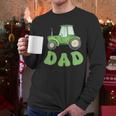 Dad Of The Birthday Boy Tractor Farm Trucks Family Party Men Long Sleeve T-Shirt