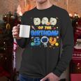 Dad Of The Birthday Boy Two The Moon Space Family Matching Men Long Sleeve T-Shirt