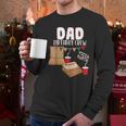 Dad Birthday Crew Pizza Theme Birthday Pizza Lover Party Men Long Sleeve T-Shirt