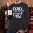 Dad Of The Birthday Girl Kpop Family Matching Party Men Long Sleeve T-Shirt