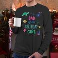 Dad Of The Birthday Girl Under Sea Theme Matching Family Men Long Sleeve T-Shirt
