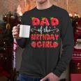 Dad Of The Birthday Girl Strawberry Family Matching Men Long Sleeve T-Shirt