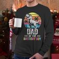 Dad Of The Birthday Party Outfit Dinosaur Daddy Men Long Sleeve T-Shirt
