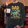 Dad Of The Birthday Party Outfit Dinosaur Squad Daddy Men Long Sleeve T-Shirt