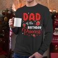 Dad Of The Birthday Princess Strawberry Theme Bday Party Men Long Sleeve T-Shirt