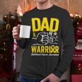 Dad Of A Childhood Cancer Warrior Childhood Cancer Awareness Men Long Sleeve T-Shirt Dad Of A Childhood Cancer Warrior Childhood Cancer Awareness Men Long Sleeve T-Shirt