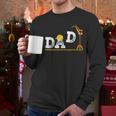 Dad Construction Excavator Family Matching Bday Party Men Long Sleeve T-Shirt