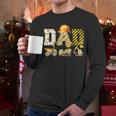 Dad Construction Excavator Kids Matching Family Party Men Long Sleeve T-Shirt