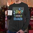 Dad Daddy Jump Squad Birthday Boy Trampoline Jumper Bday Men Long Sleeve T-Shirt