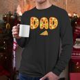 Dad Daddy Matching Birthday Squad Crew Pizza Family Men Long Sleeve T-Shirt