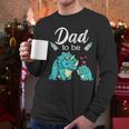 Dad To Be Dinosaur Baby Shower For Boy Men Long Sleeve T-Shirt