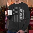 Dad Of Girls Outnumbered Fathers Day 2025 For Dad Daughters Men Long Sleeve T-Shirt