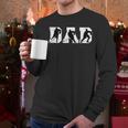 Dad Hockey Fathers Day Cool Sport Player Papa Dada Pops Men Long Sleeve T-Shirt